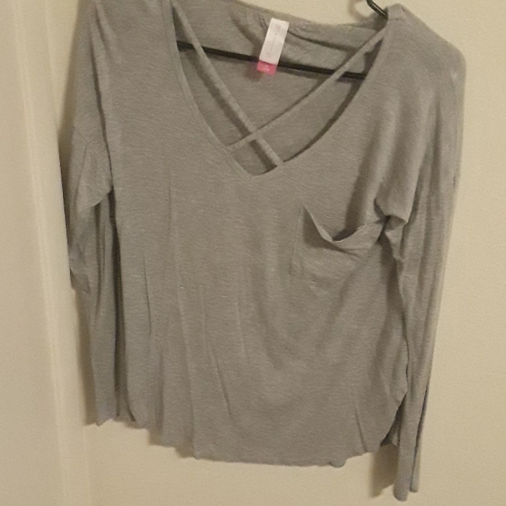Gray long sleeve